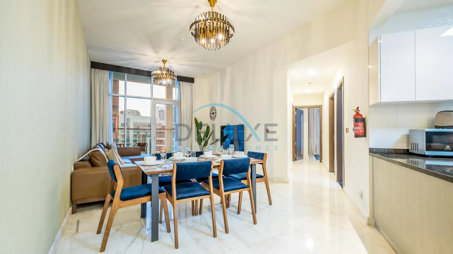 Upscale 3Br Apartment In Bayz Tower, Business Bay By Deluxe Holiday Homes Dubai
